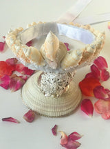 Cowrie shell crowns